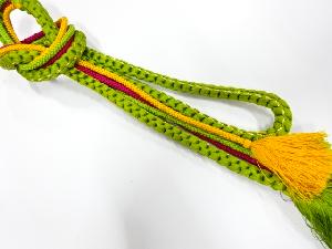 正絹　手組帯締め